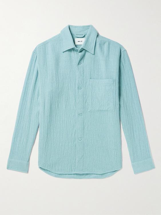Light blue overshirt from NN07