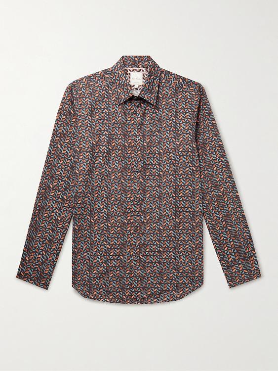 Dark brown casual shirt from Paul Smith