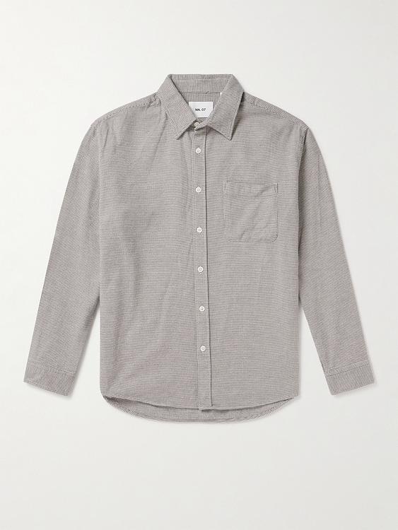 Grey flannel shirt from NN07