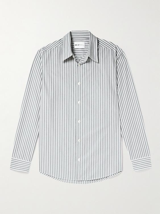 Striped grey casual shirt from NN07