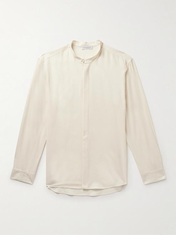 White casual shirt from Gabriela Hearst