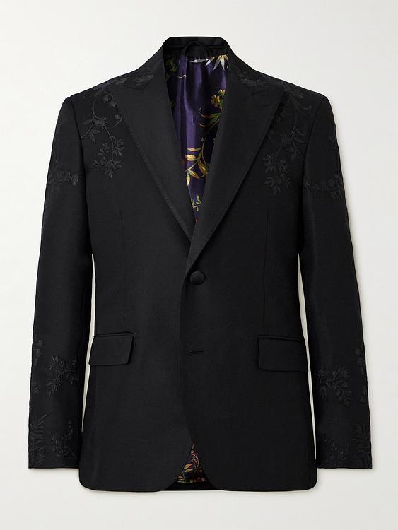 Black tuxedo jacket from Etro