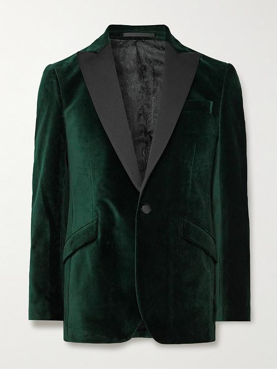 Black tuxedo jacket from Favourbrook