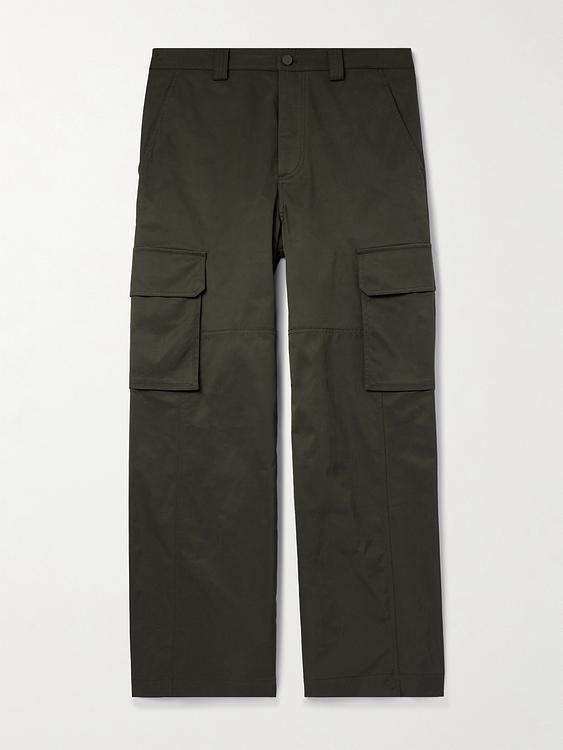 Dark green cargo trousers from Valentino Garavani