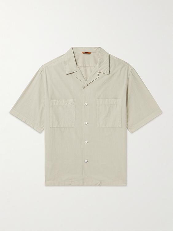 Beige short sleeve shirt from Barena
