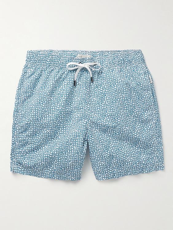 Light blue swim shorts from Onia