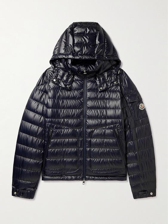 Black down jacket from Moncler