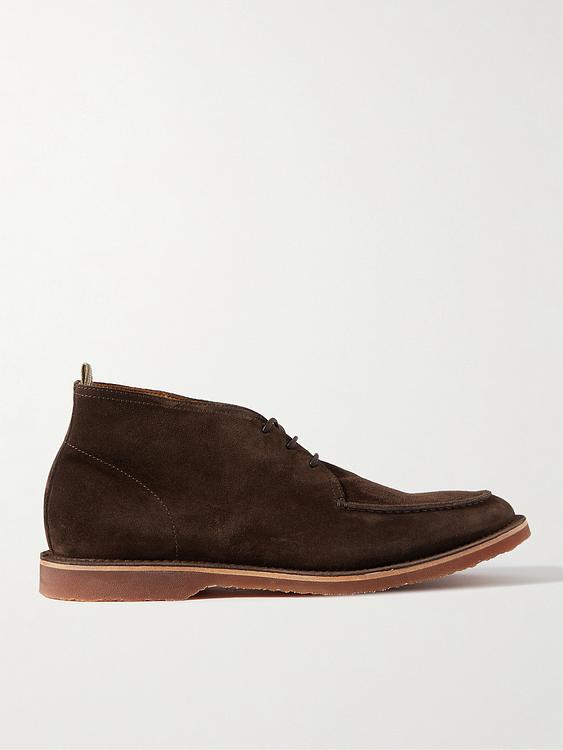 Dark brown boots from Officine Creative