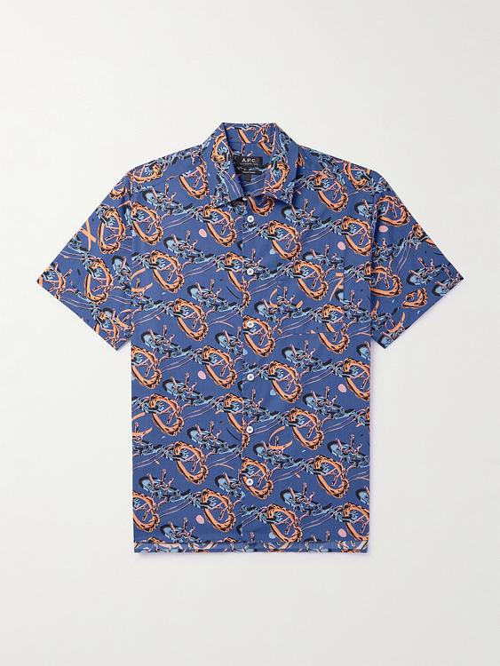 Multicolor short sleeve shirt from A.P.C