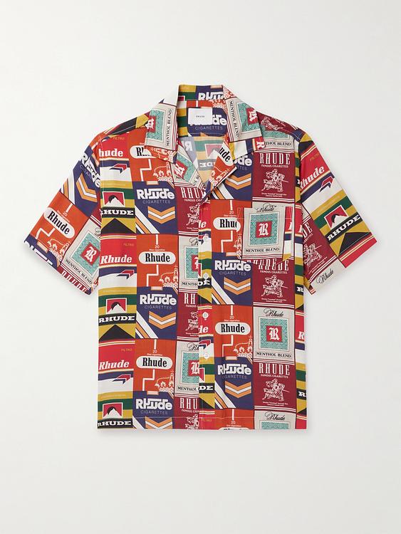 Multicolor short sleeve shirt from Rhude