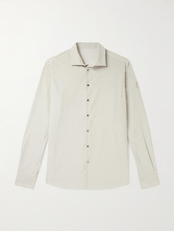 White casual shirt from Moncler