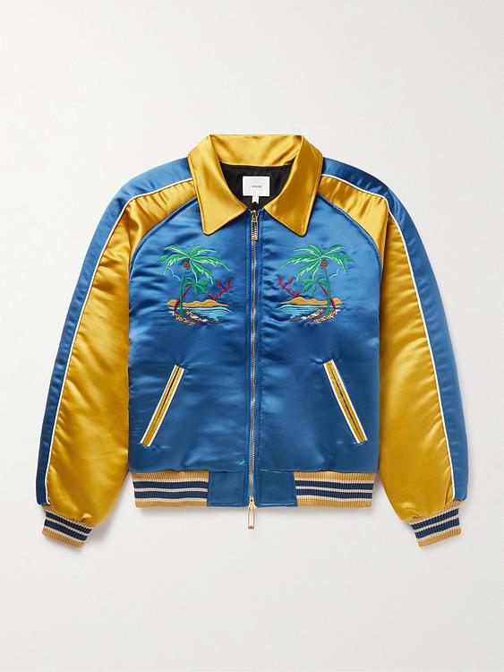 Multicolor bomber jacket from Rhude