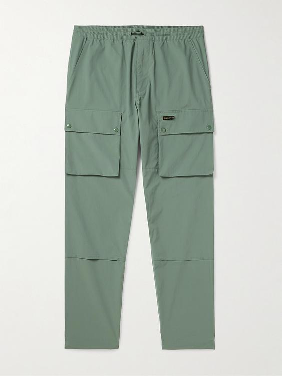 Green cargo trousers from Belstaff