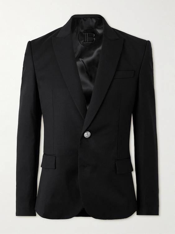 Black blazer from Balmain
