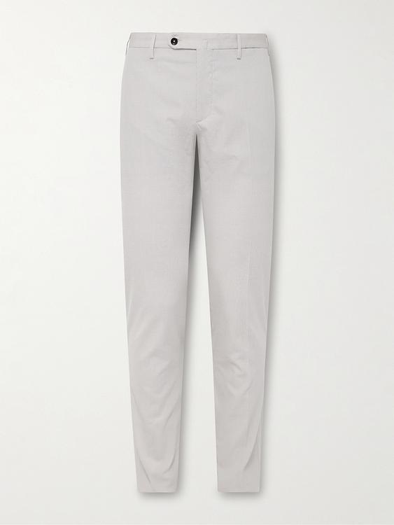 Grey chinos from Incotex