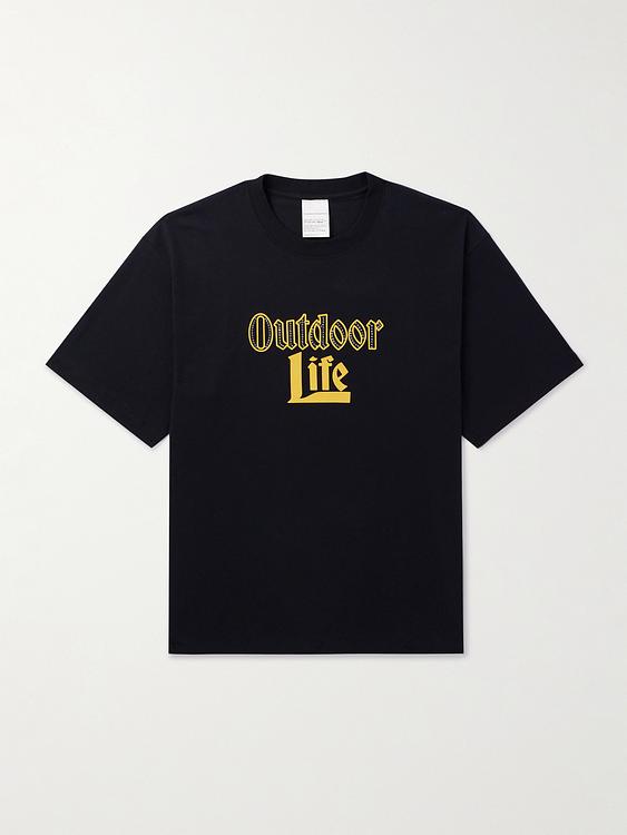 Print black t-shirt from Stockholm Surfboard Club