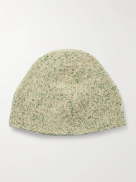 Beige beanie from Alanui