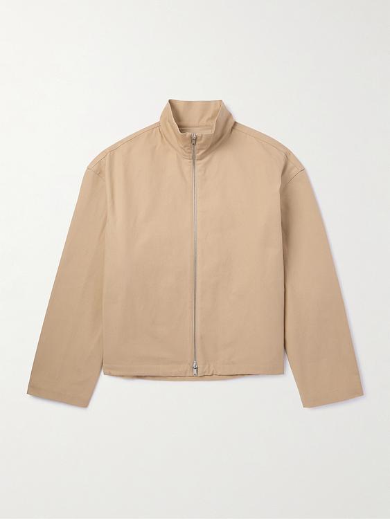 Taupe casual jacket from Jil Sander