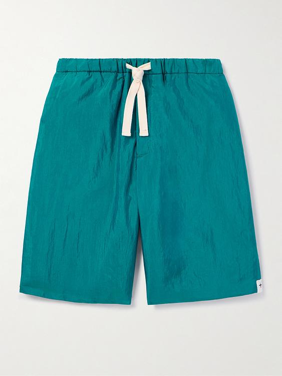 Teal swim shorts from Jil Sander