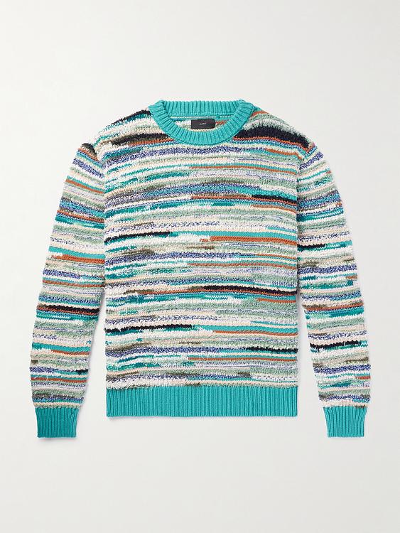 Multicolor sweater from Alanui