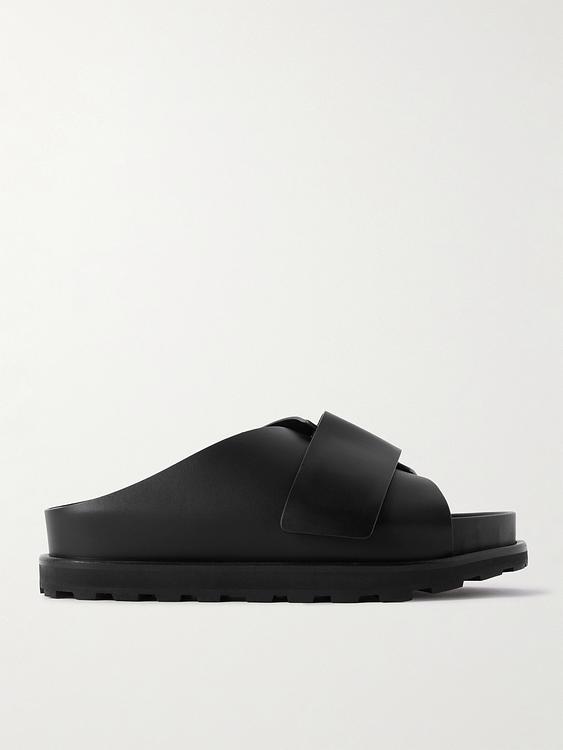 Black sandals from Jil Sander