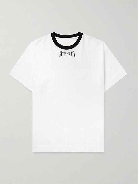 Print white t-shirt from Givenchy