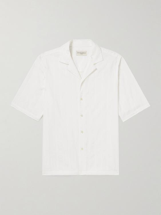 White short sleeve shirt from Officine Générale