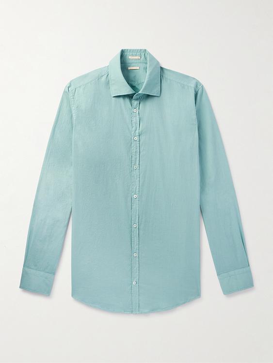 Light blue casual shirt from Massimo Alba