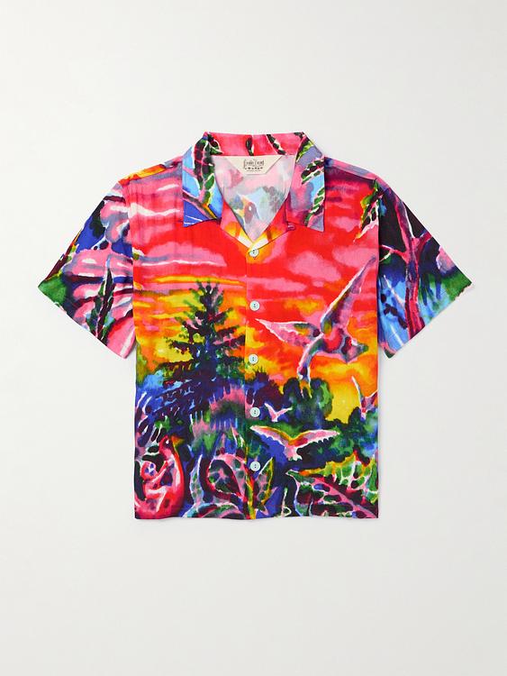 Multicolor short sleeve shirt from Brain Dead