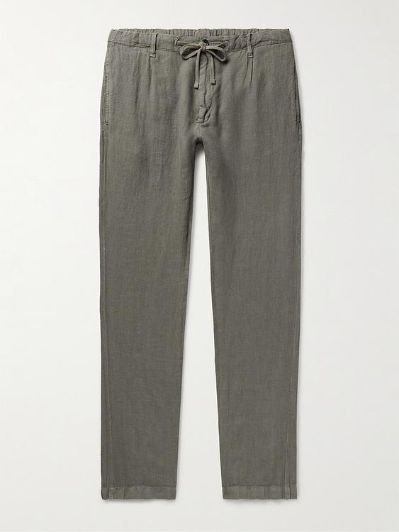 Grey drawstring trousers from Hartford