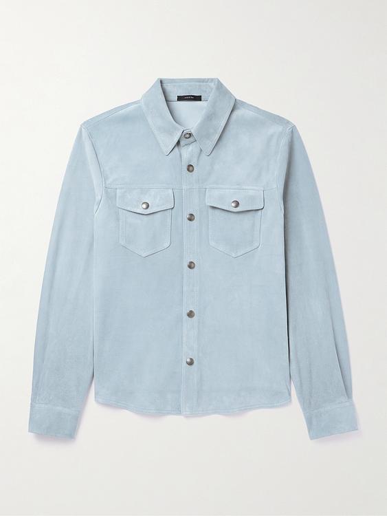 Light blue overshirt from Tom Ford