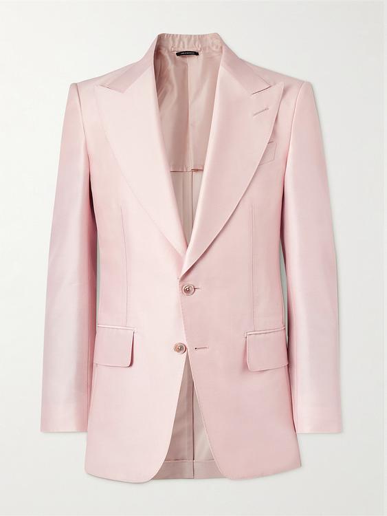 Light pink suit jacket from Tom Ford