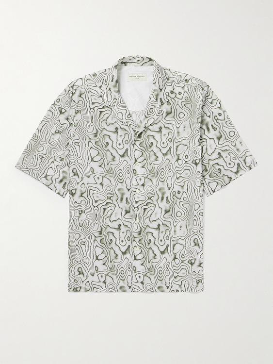 White short sleeve shirt from Officine Générale