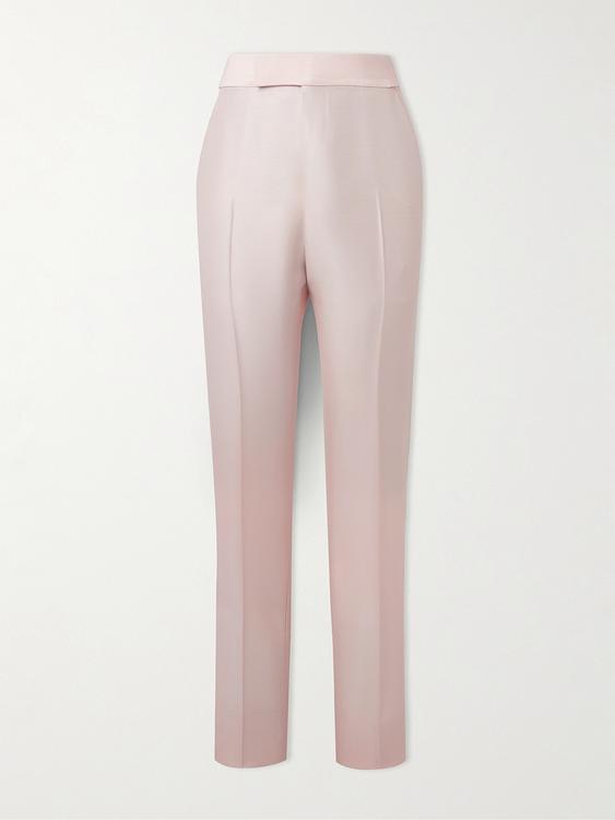 Light pink suit trousers from Tom Ford