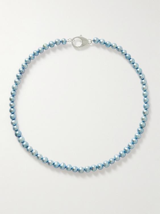 Light blue necklace from Hatton Labs