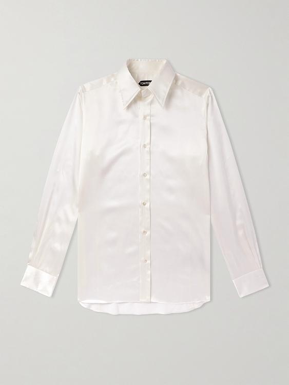 White casual shirt from Tom Ford