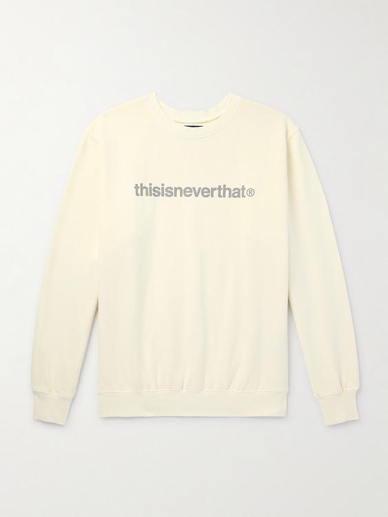 Print white sweatshirt from Thisisneverthat