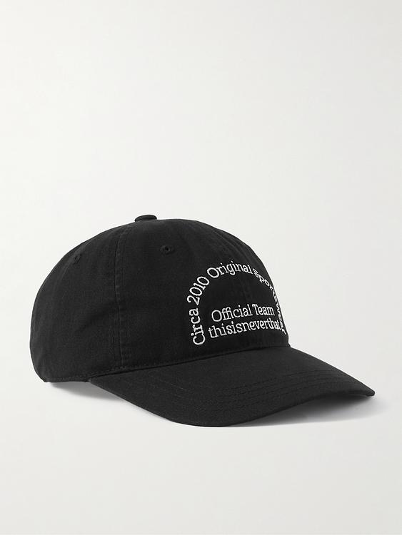 Print black cap from Thisisneverthat