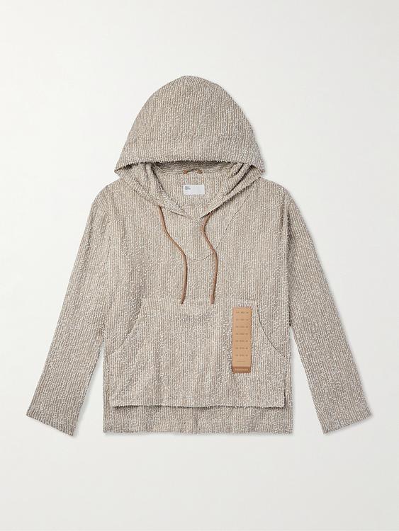 Taupe hooded sweatshirt from 4sdesigns