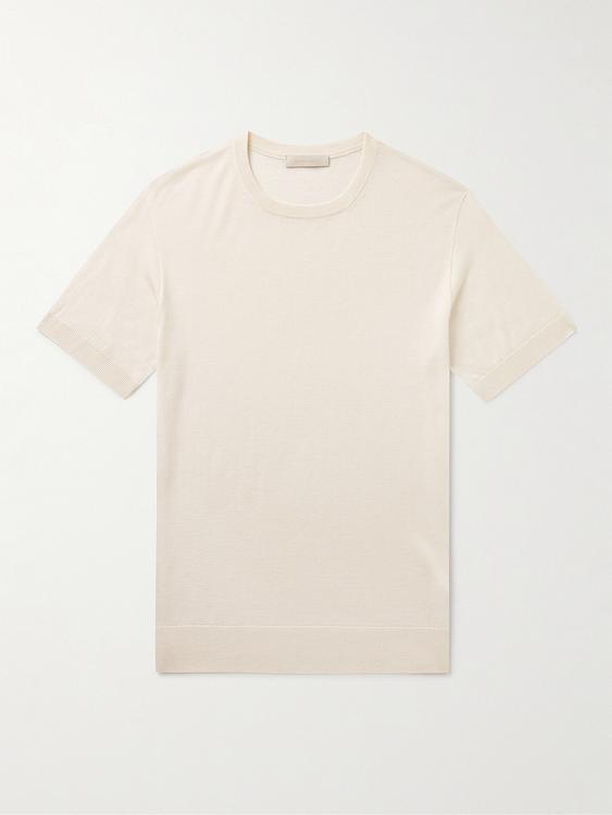 White t-shirt from Saman Amel