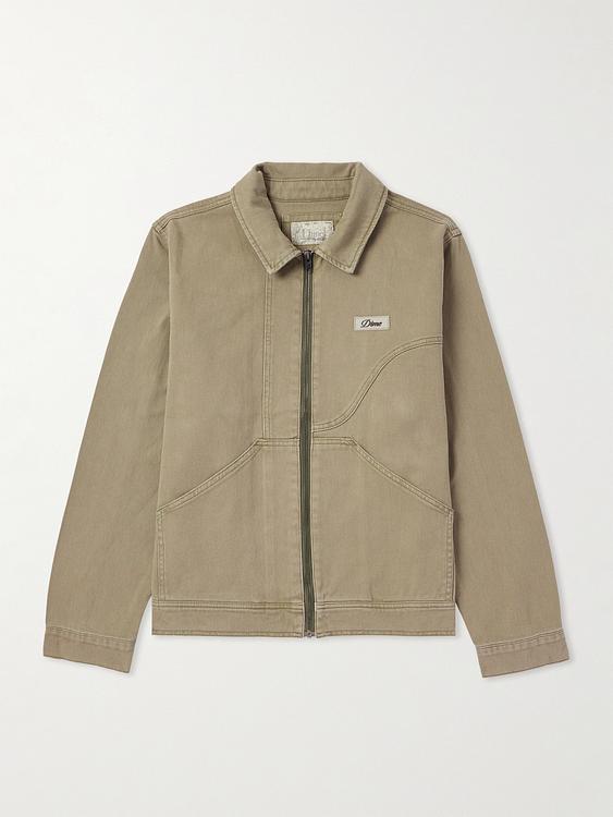 Taupe casual jacket from DIME