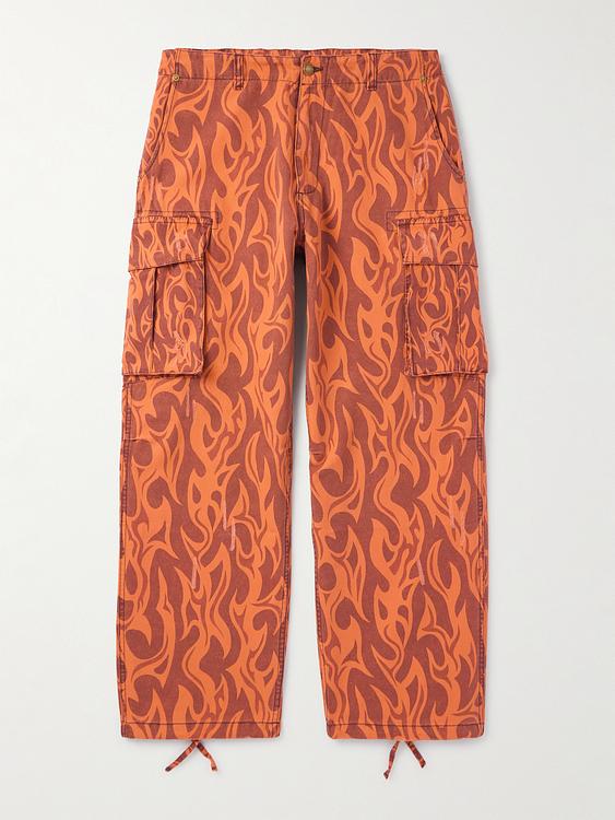 Multicolor cargo trousers from RRL