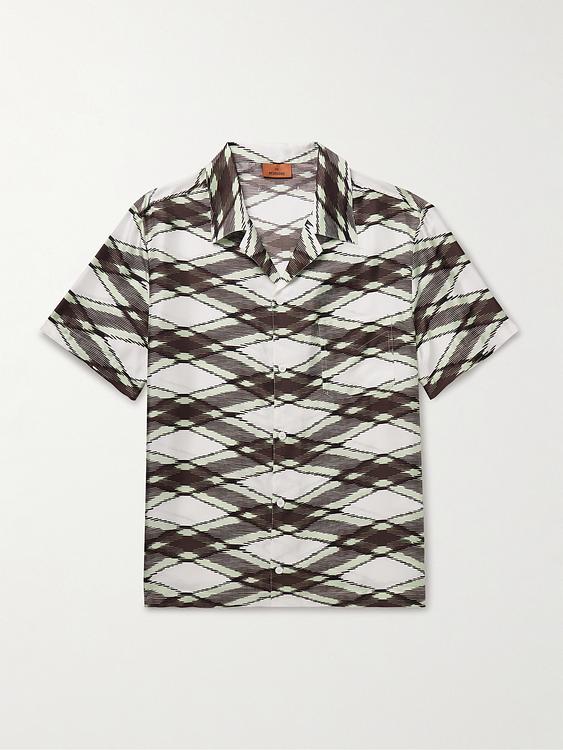 Grey short sleeve shirt from Missoni