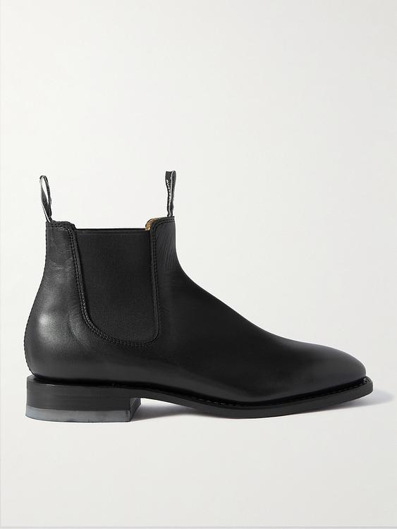Black chelsea boots from R.M.Williams