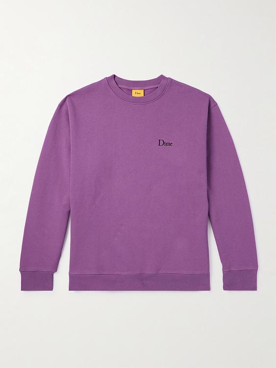 Purple sweatshirt from DIME