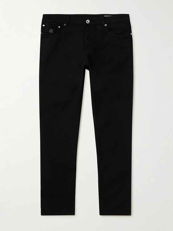 Black jeans from Brunello Cucinelli