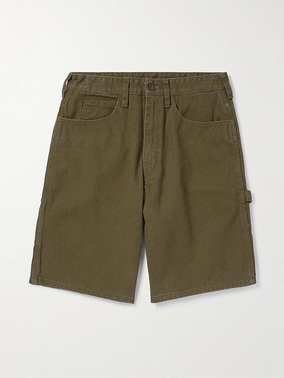 Dark green cargo shorts from One Of These Days