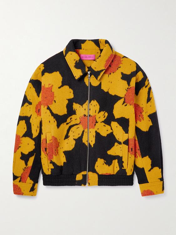 Multicolor bomber jacket from The Elder Statesman