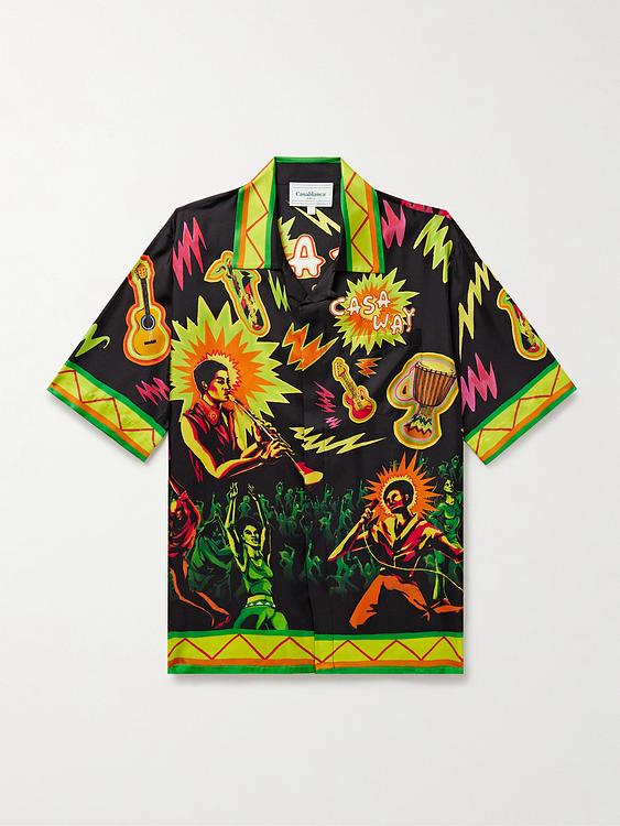 Multicolor short sleeve shirt from Casablanca