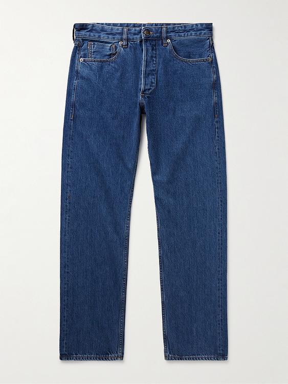 Dark blue jeans from Saman Amel